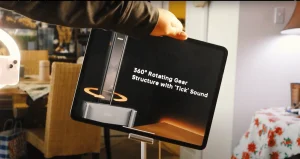 XArm Tablet Holder and its 360 rotating ball head